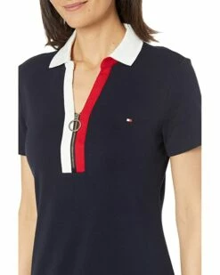 Best reviews of ✨ Tommy Hilfiger🔥 Dresses Solid Zip-Up Polo Shirtdress ✔️ -Tommy Hilfiger Shop 81X2IJsU6RL. AC SR736920