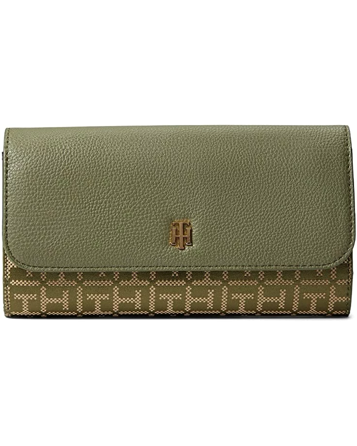 Top 10 💯 Tommy Hilfiger Wallets Lynn II Flap Accordian Wallet Square Monogram Jacquard 🤩 5 Top 10 💯 Tommy Hilfiger Wallets Lynn II Flap Accordian Wallet Square Monogram Jacquard 🤩 - Image 5