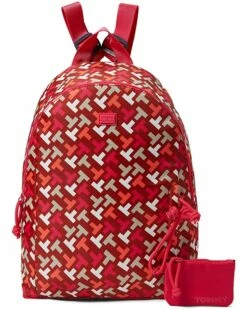 Coupon 🥰 Tommy Hilfiger Backpacks Erin II Medium Dome Backpack w/ Pouch Bias Multi Print Nylon 😉 -Tommy Hilfiger Shop 81eAtVNHbsL. AC SR736920