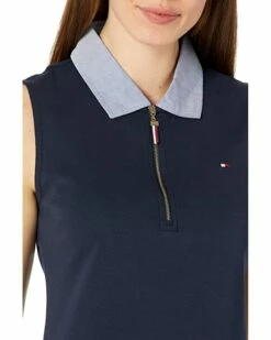 Brand new ✔️ Tommy Hilfiger👍 Dresses Sleeveless Zip-Up Polo Dress 💯 -Tommy Hilfiger Shop 81hc3nelL. AC SR736920