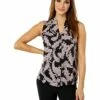 Best Pirce 🎉 Tommy Hilfiger Shirts & Tops Sleeveless Paisley V-Neck Blouse 👏