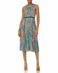 Brand new 💯 Tommy Hilfiger Dresses Jaipur Paisley Chiffon Dress ❤️