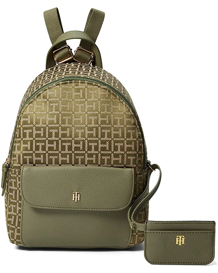 Cheapest ✔️ Tommy Hilfiger Backpacks Lynn II Dome Backpack w/ Pouch Square Monogram Jacquard 🎉 6 Cheapest ✔️ Tommy Hilfiger Backpacks Lynn II Dome Backpack w/ Pouch Square Monogram Jacquard 🎉 - Image 6