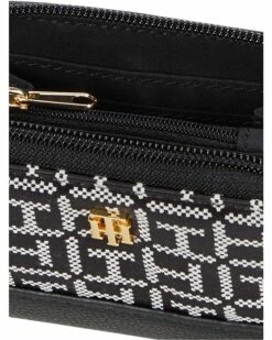 Buy ✨ Tommy Hilfiger Wallets Parker II Small Zip Wallet - Square Monogram Jacquard 😍 -Tommy Hilfiger Shop 81kqbJ87DOL. AC SR736920