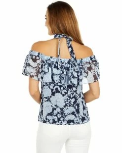 Promo ⌛ Tommy Hilfiger Shirts & Tops Floral Halter Top ✨ -Tommy Hilfiger Shop 81mR3aqciJS. AC SR736920