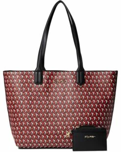 Deals 🔔 Tommy Hilfiger Handbags Hayden-Tote-Smooth Grain PVC 😍