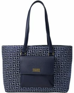 Best reviews of ⌛ Tommy Hilfiger Handbags Tiffany II - Tote - Square Monogram Jacquard with Pebble PVC ❤️ -Tommy Hilfiger Shop 81sujbFqwxL. AC SR736920
