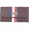 Cheap ✔️ Tommy Hilfiger Wallets Boxed - Prep Club-Black-Continental Wallet-Pebble PVC ⌛