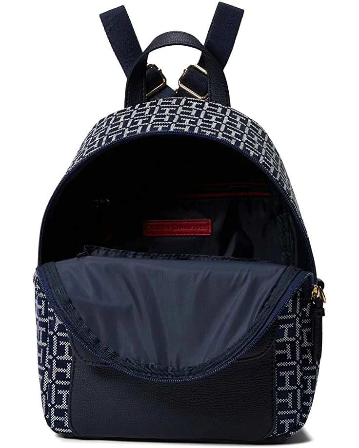 Cheapest ✔️ Tommy Hilfiger Backpacks Lynn II Dome Backpack w/ Pouch Square Monogram Jacquard 🎉 3 Cheapest ✔️ Tommy Hilfiger Backpacks Lynn II Dome Backpack w/ Pouch Square Monogram Jacquard 🎉 - Image 3