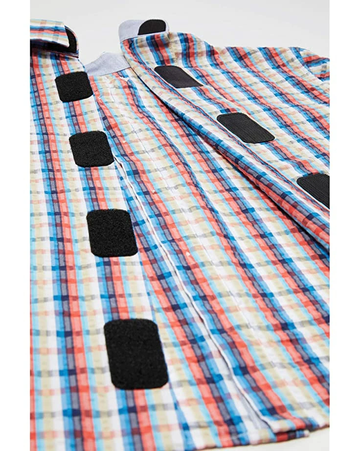 Deals ⭐ Tommy Hilfiger Adaptive Shirts & Tops Seated Fit Plaid Short Sleeve Shirt 👏 2 Deals ⭐ Tommy Hilfiger Adaptive Shirts & Tops Seated Fit Plaid Short Sleeve Shirt 👏 - Image 2