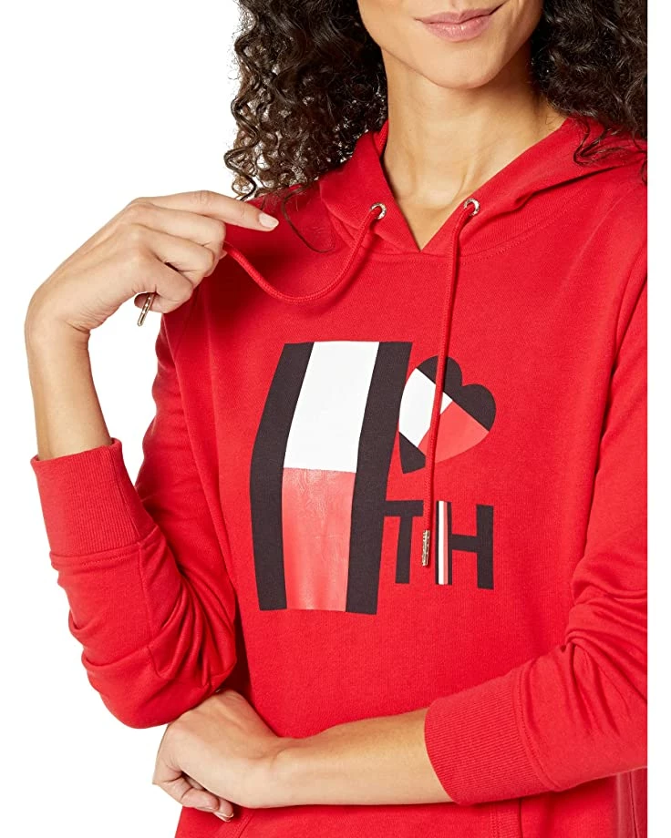 Cheap 🔔 Tommy Hilfiger Dresses Heart Flag Hoodie Dress 🔥 3 Cheap 🔔 Tommy Hilfiger Dresses Heart Flag Hoodie Dress 🔥 - Image 3