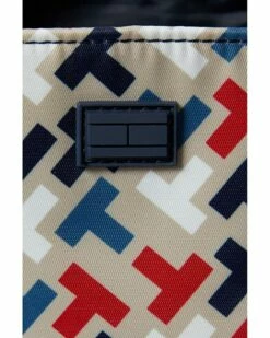 Budget ⭐ Tommy Hilfiger Handbags Erin II Convertible Shopper w/ Pouch Bias Multi Print Nylon ❤️ -Tommy Hilfiger Shop 9191SMTzHxL. AC SR736920