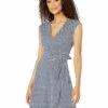 Outlet 🛒 Tommy Hilfiger Adaptive Dresses Madison Dolman Sleeve Wrap Dress w/ Snap and VELCRO® BRAND Closure 😍