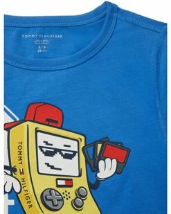 New 🔥 Tommy Hilfiger Adaptive Shirts & Tops Sensory Tagless T-Shirt (Little Kids/Big Kids) 🎁 -Tommy Hilfiger Shop 91HnV3R0pdL. AC SR736920