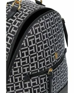 Deals ⭐ Tommy Hilfiger Backpacks Parker II Medium Dome Backpack - Square Monogram Jacquard ✨ -Tommy Hilfiger Shop 91I7UkVqlCL. AC SR736920