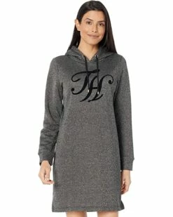 Best Pirce ❤️ Tommy Hilfiger Dresses Luex Knit Hoodie Dress 😉