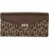 Best Pirce ✨ Tommy Hilfiger Wallets Tessa Medium Flap Wallet - TH Cube Jacquard ⌛