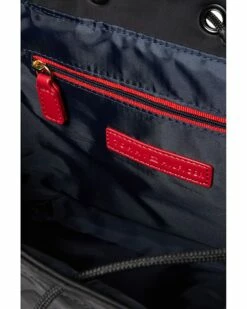 Promo 🎁 Tommy Hilfiger Handbags Jillian II-Bucket Satchel-TH Bias Embossed Nylon ❤️ -Tommy Hilfiger Shop 91VekXTyCiL. AC SR736920