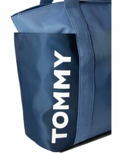 Brand new ✔️ Tommy Hilfiger Handbags Nikki II-Overnight Tote-Bold Logo Color-Block Nylon 💯 -Tommy Hilfiger Shop 91bCud793pL. AC SR736920