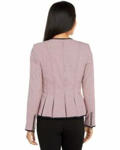 Outlet ✨ Tommy Hilfiger Coats & Outerwear Peplum Zip Front Jacket 🌟 -Tommy Hilfiger Shop 91hMX1VYRGL. AC SR736920