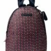 Best reviews of ⌛ Tommy Hilfiger Backpacks Jillian II-Medium Dome Backpack w/ Pouch-Angled Flag Printed Nylon ⭐