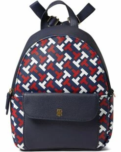 Best reviews of 💯 Tommy Hilfiger Backpacks Lynn II Dome Backpack w/ Pouch Bias Multi Print PVC 🔔 -Tommy Hilfiger Shop 91usD11ZSL. AC SR736920