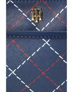 Promo 👍 Tommy Hilfiger Handbags Cynthia II - North/South Crossbody - Bias Check Printed Quilt PVC 👍 -Tommy Hilfiger Shop 91wIADS8hL. AC SR736920