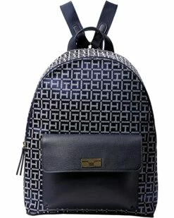 Cheapest ✨ Tommy Hilfiger Backpacks Tiffany II - Medium Dome Backpack - Square Monogram Jacquard w/ Pebble PVC 🤩 -Tommy Hilfiger Shop 91zNPP1JH L. AC SR736920